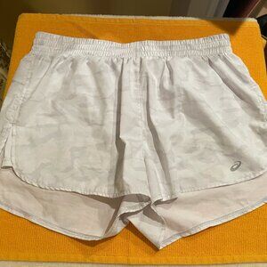White Running Shorts